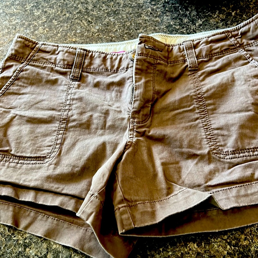 Old Navy Shorts.  Brown in color.  Low-rise size 10.